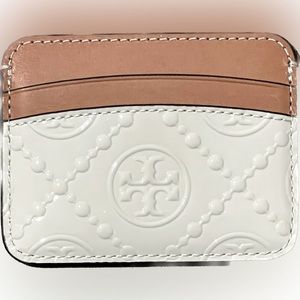 Tory Burch T Monogram Patent Card Case